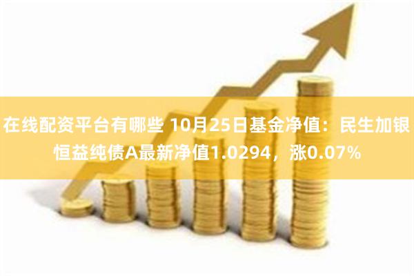 在线配资平台有哪些 10月25日基金净值：民生加银恒益纯债A最新净值1.0294，涨0.07%